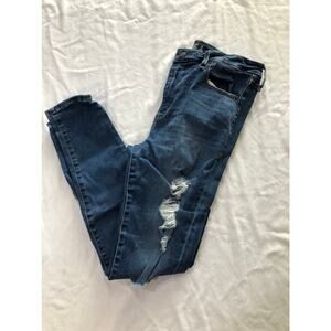 Abercrombie & Fitch Simone High Rise Super Skinny distressed size 28/6